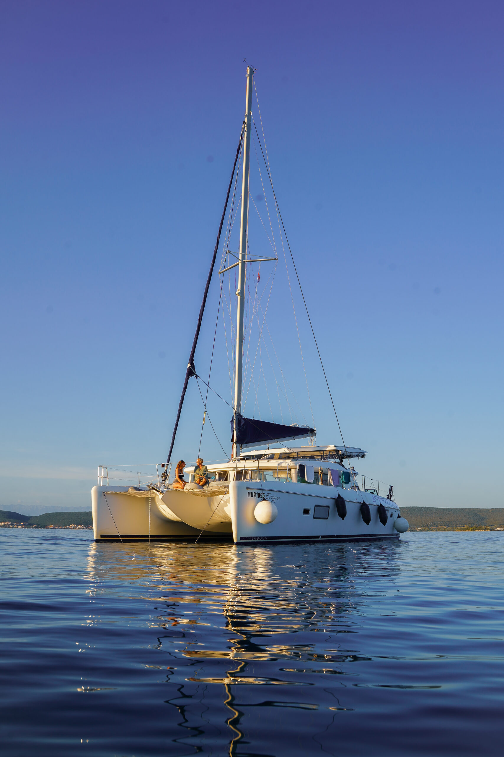 Katamaranurlaub in Kroatien mit Baden, Entspannung und Weite